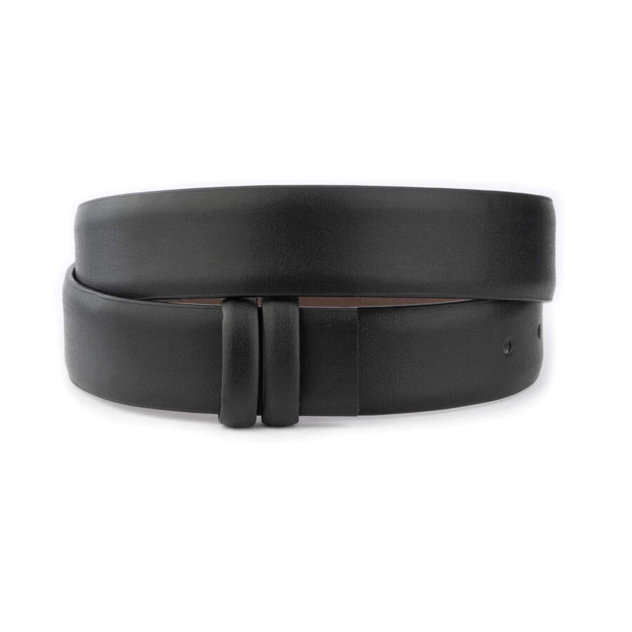 black vegan belt strap replacement 1 VEGSMO CUT35 BLA