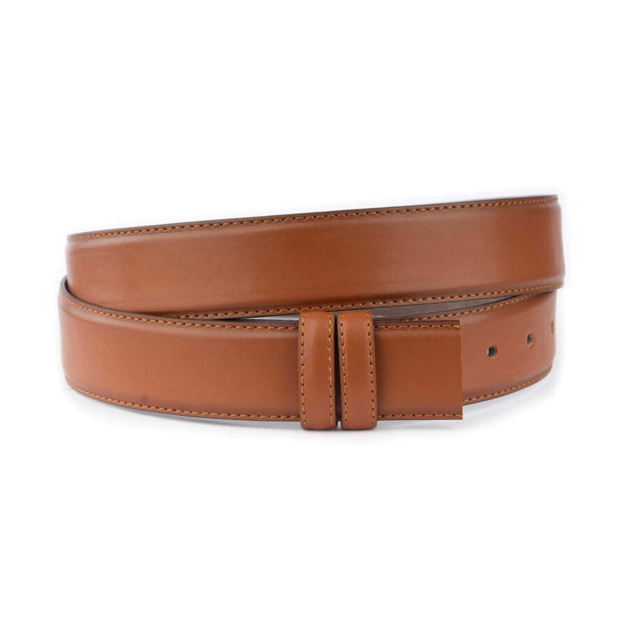 tobacco vegan belt strap replacement 1 VEGSMO CUT35 TOBAC