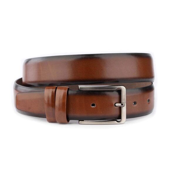 vegan mens belts brown for suit 1 11 29062024TRC