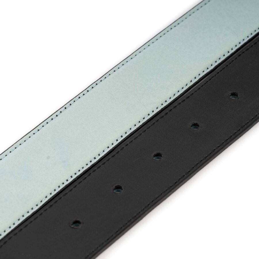 light blue leather belt strap replacement 3