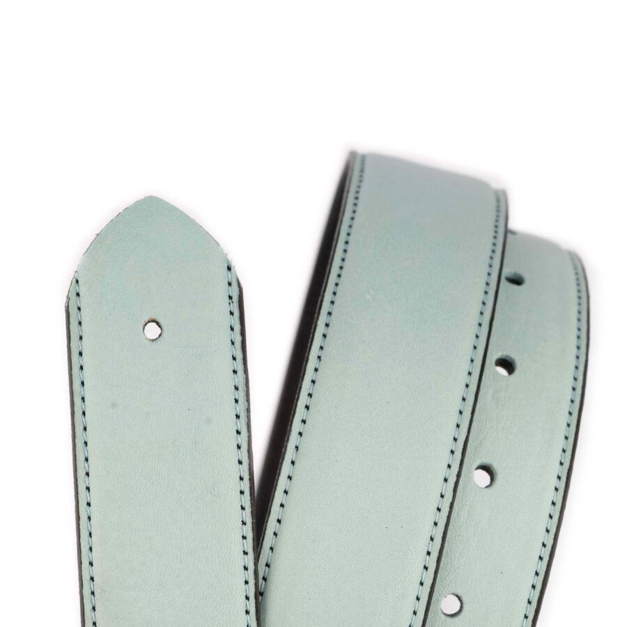 pale blue belt leather strap replacement 2