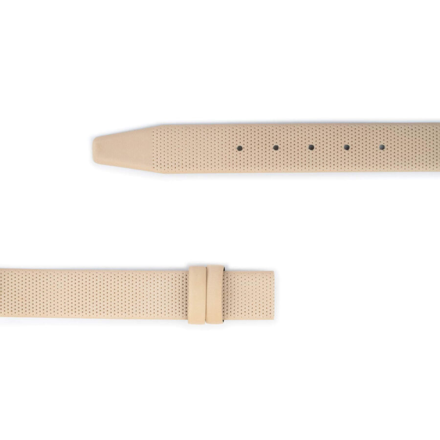 sand color replacement belt strap dot leather 2