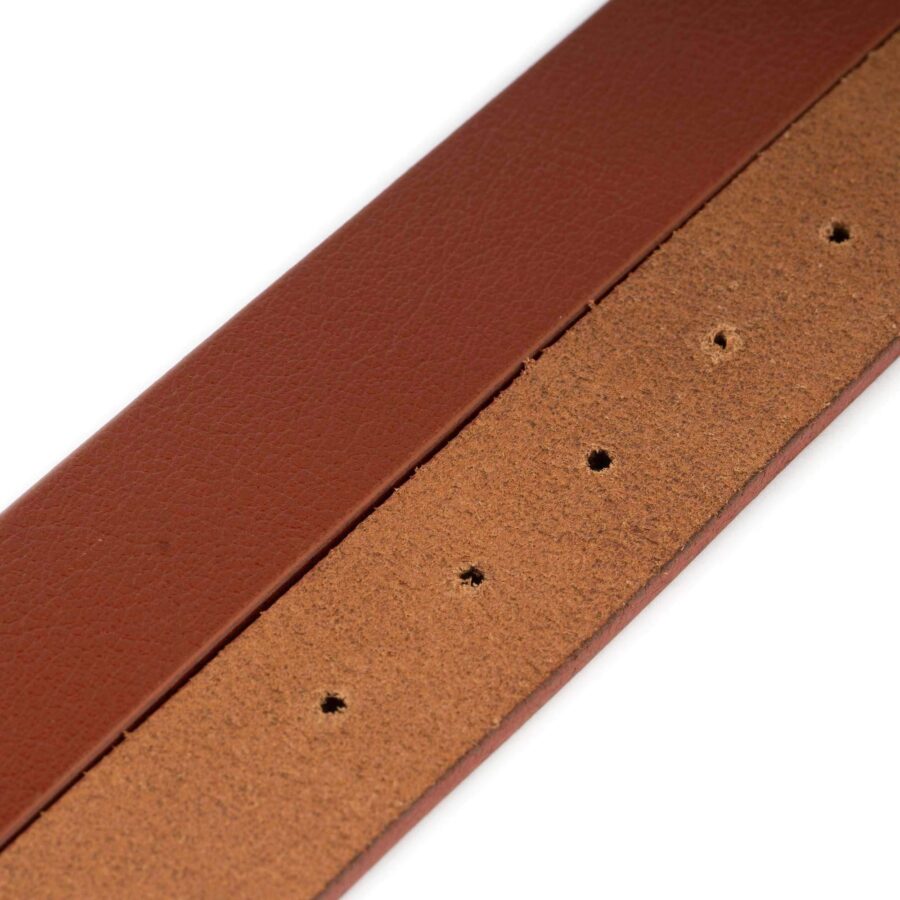 tan adjustable buckle strap replacement leather 3 2 cm 3