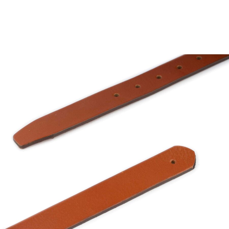 tan replacement belt strap 3 0 cm buffalo leather 2