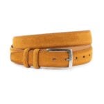 Buy Camel Suede Belt Genuine Leather High Quality