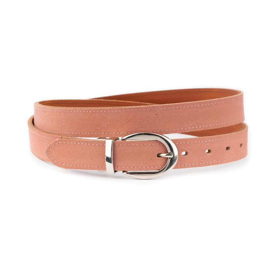 cognac ladies reversible belt 1