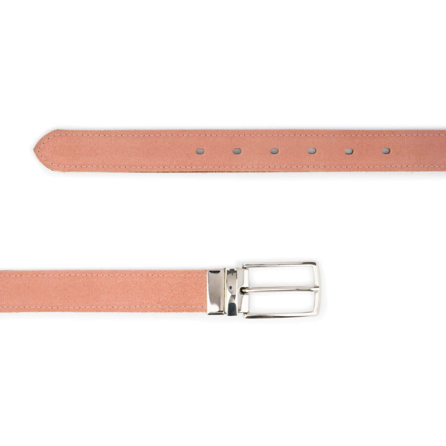 cognac mens leather reversible belt 3