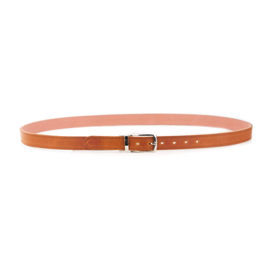 cognac mens leather reversible belt 7