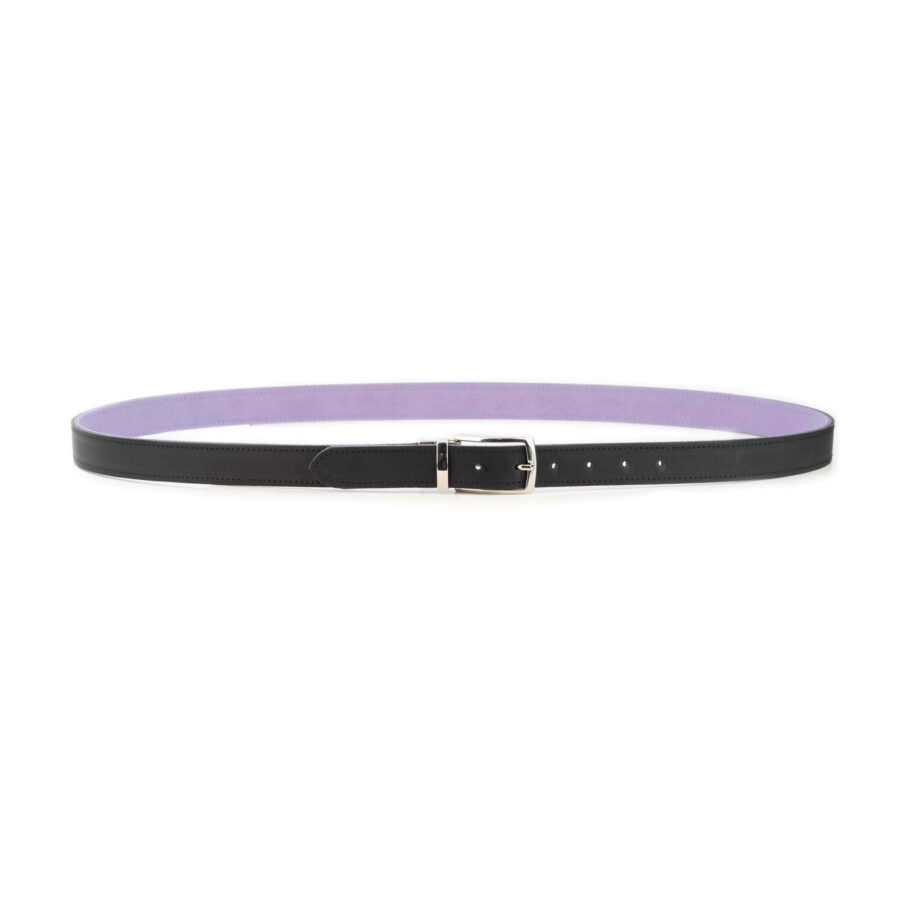 lilac suede mens reversible belt 6