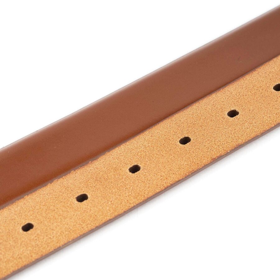 mens light brown dress belt 1 3 8 inch 3