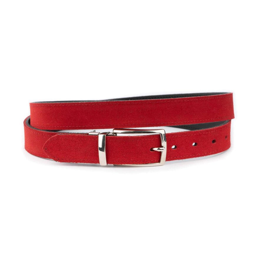 red black suede reversible belt mens 1 30 VEL3531 PUL2680 MAG12055