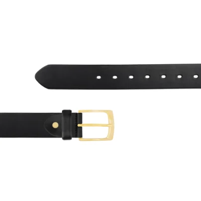 Belt For Jeans Classic Brass Buckle Full Grain Leather JEANS 40 CLABRAS BLAFGL AML12