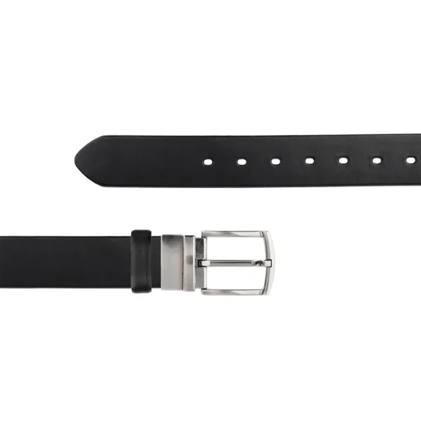 Belt For Jeans Mens Buckle Full Grain Leather JEANS 40 MENSREV BLAFGL AML2