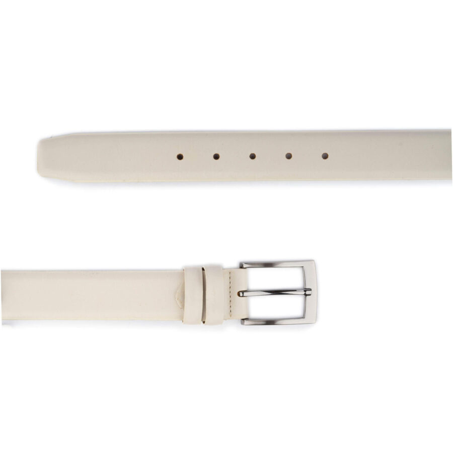 ivory belt genuine leather 3 5 cm 3