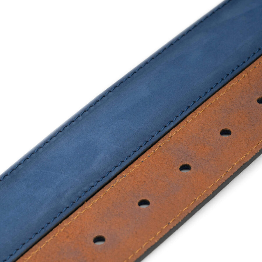 light blue mens denim belt high quality 3 8 cm 3