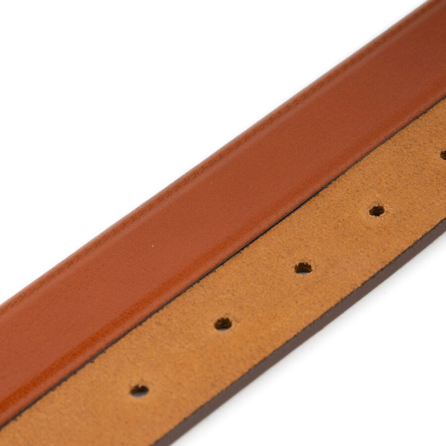 mens tan belt 1 1 8 inch high quality leather 3