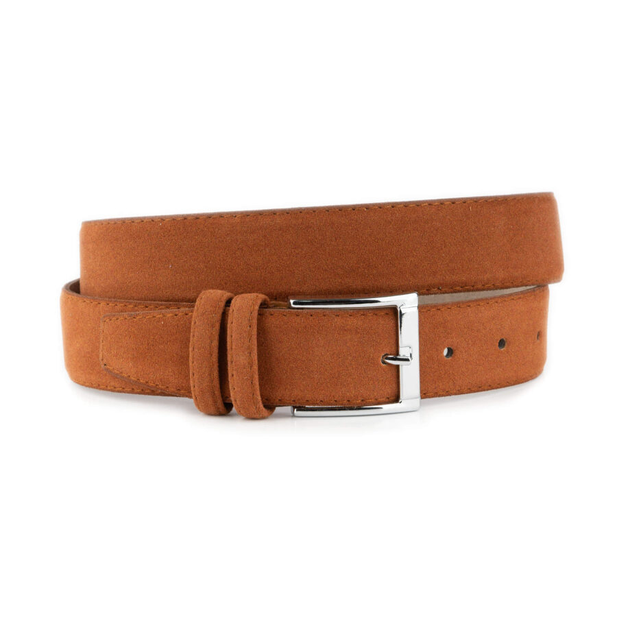 tobacco colored belt vegan leather 1 18092024 35 TOBAC TREND SUED