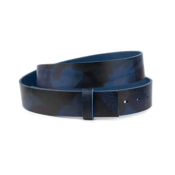 blue camouflage belt strap replacement for buckles 30 mm 1 CAMO 30 BLUE CUTSTR CARL