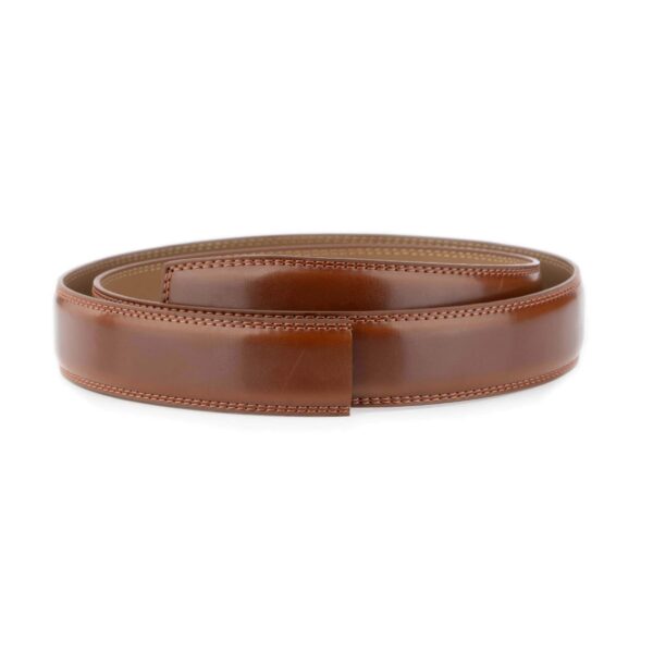 ratchet belt replacement strap brown vegan leather 1 30102024 ALI 35 STRAUT BROW