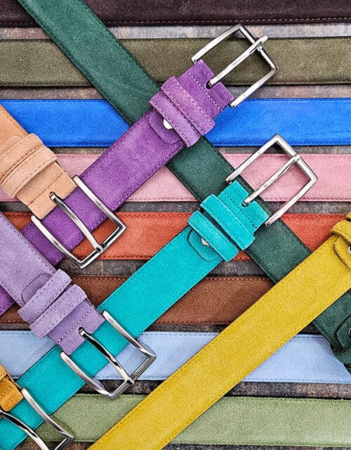 suede belts banner frontpage