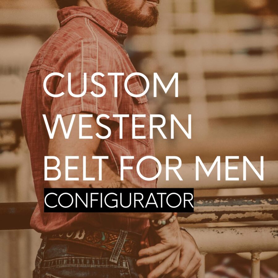 Design Your Custom Western Belt banner v2