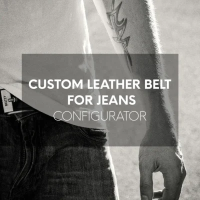 Custom Leather Belt for Jeans – Design Your Own Belt Online v0