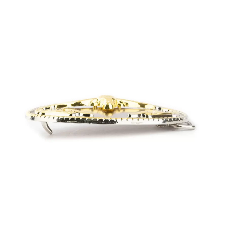 Longhorn oval nickel gold LONGHOR 40 OVALNICK ALI 3