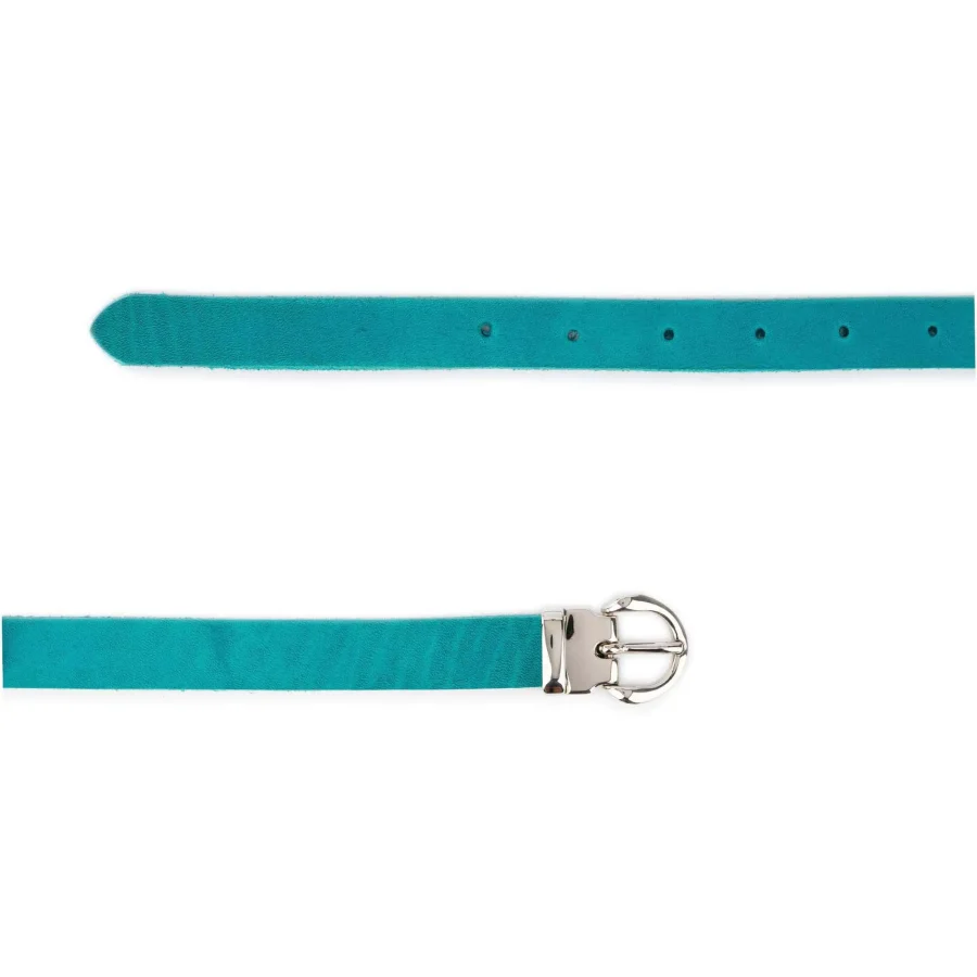 fancy belt for dress turquoise leather 2
