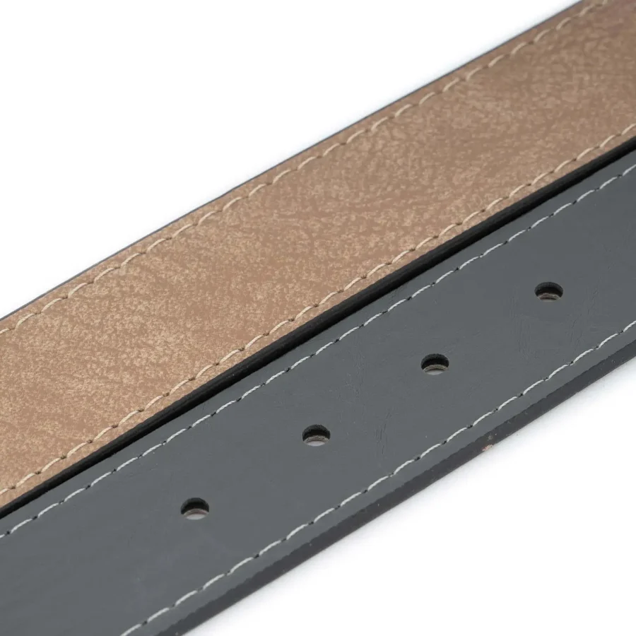 pale taupe belt strap non leather replacement for buckles 3