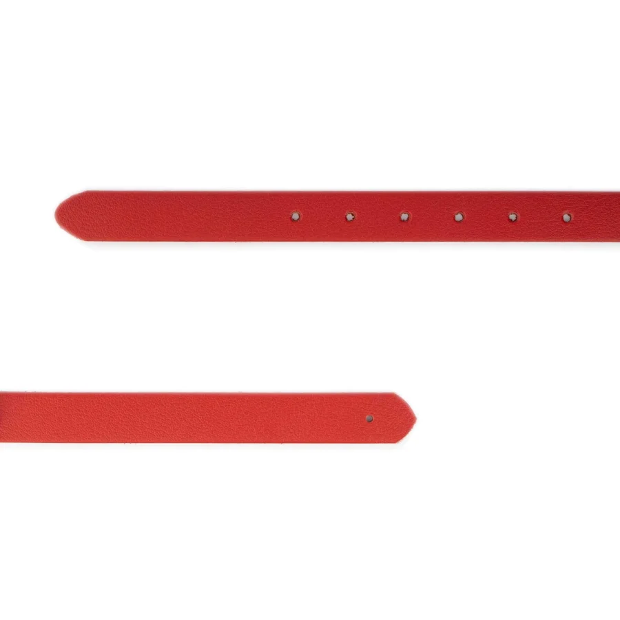 red belt straps buffalo leather 1 inch replacement 2