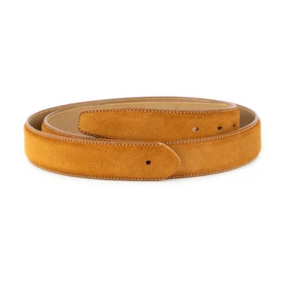 camel suede replacement belt strap for anchor buckles 1 CAMLSU 105