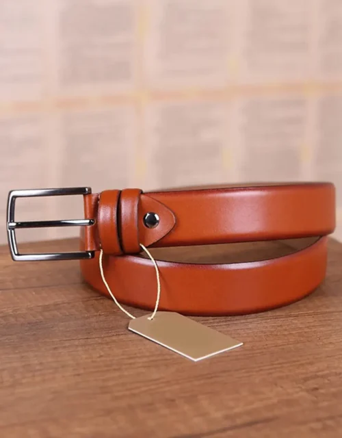 Cognac Belt Brown Light Sale