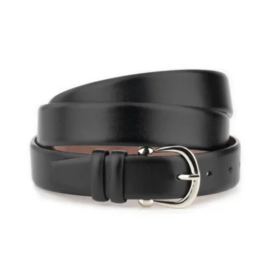 Plus Size Belt For Women With Elegant Horseshoe Buckle 1 BIGTALL 35 BLSM HORSIL GODE