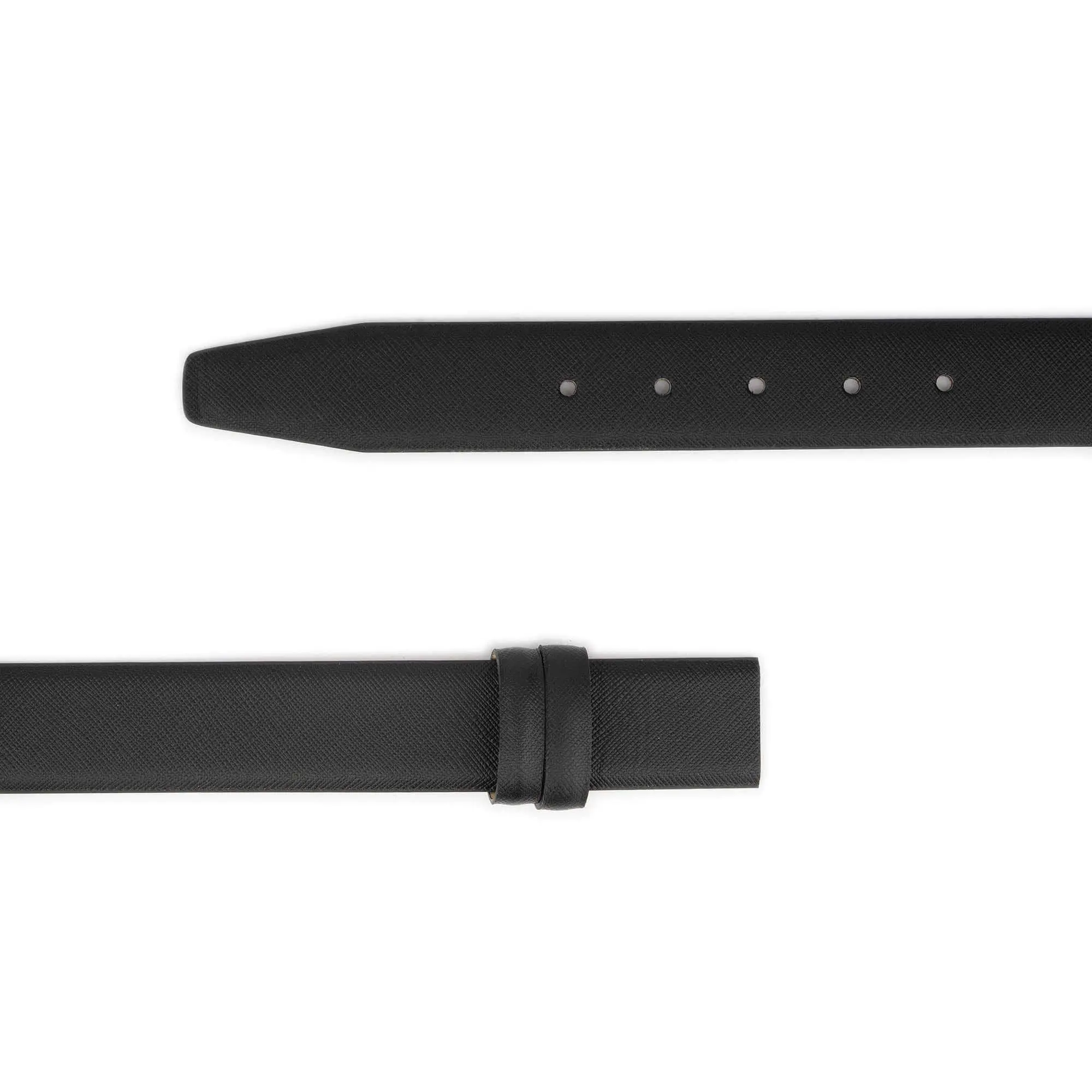 Replacement Belt Strap – Black Saffiano Leather 3 5 cm 5