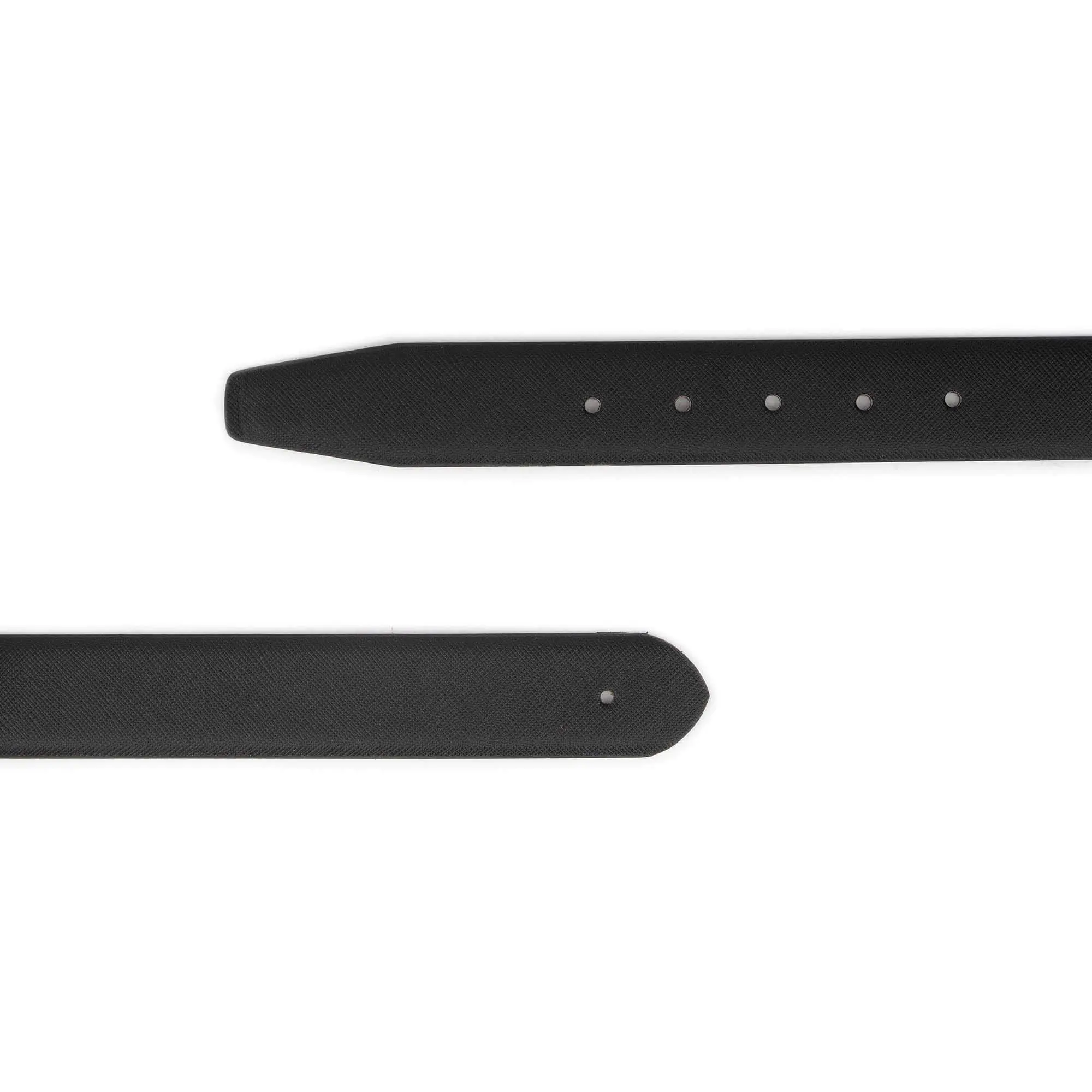 Saffiano Leather Belt Strap For Designer Buckles 2