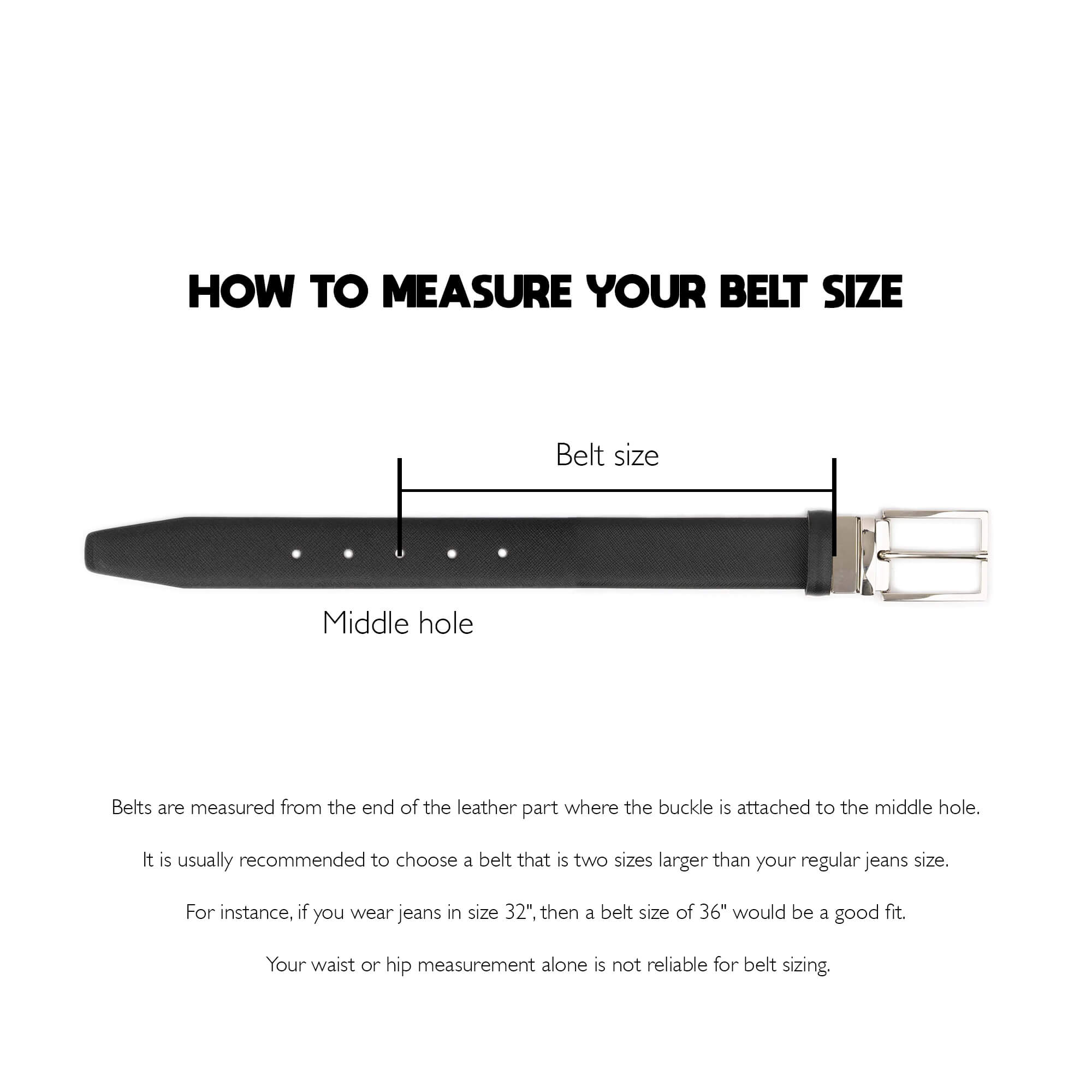 How to measure leather belt size 2026